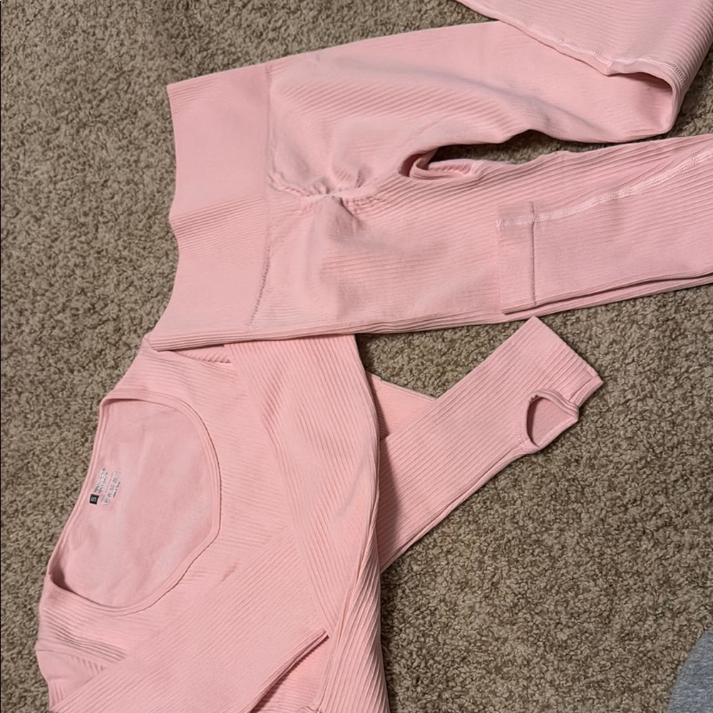 Dusty Pink Textured Jacket with Tailored Fit